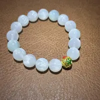 非金属玻璃手链 s1116-七彩单圈手串（无礼盒）
