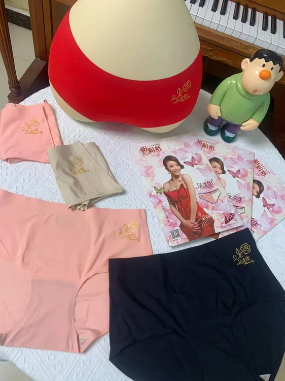朵女郎正品女士内裤中腰粉粉裤微商正规授权代理假一赔十老粉专属