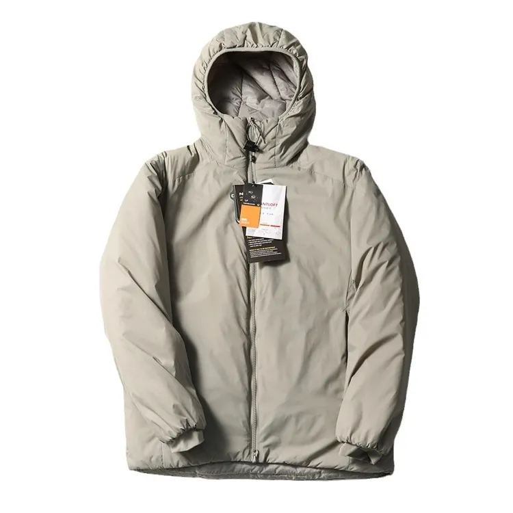 茑系阿瞳木系列科技高效暖棉轻便保暖男户外连帽棉服棉衣