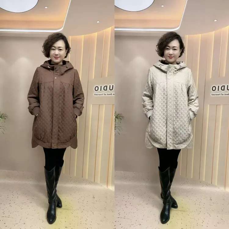 05#时尚减龄中款风衣外套