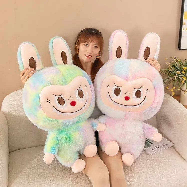 拉布公仔labu玩偶抱枕卡布布娃娃毛绒玩具女孩睡觉抱生日礼物女生