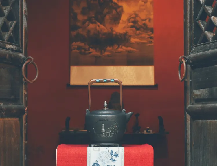 山西铁壶 中秋佳节礼品壶 泽州铁器全手工