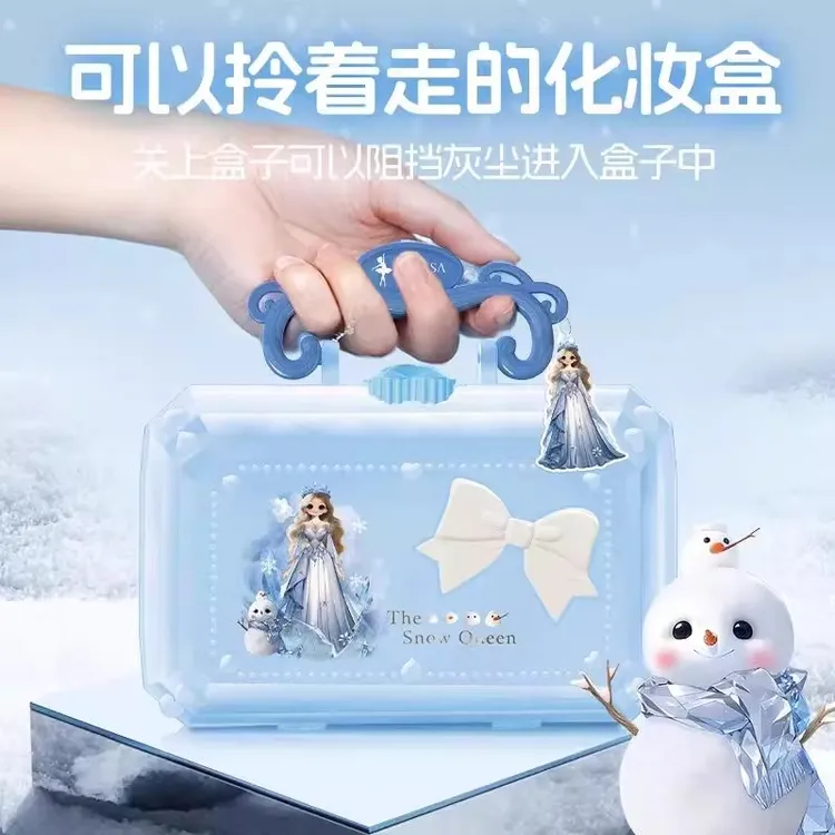 正品杜莉莎儿童化妆品套装无女孩宝宝公主专用彩妆礼物盒玩具