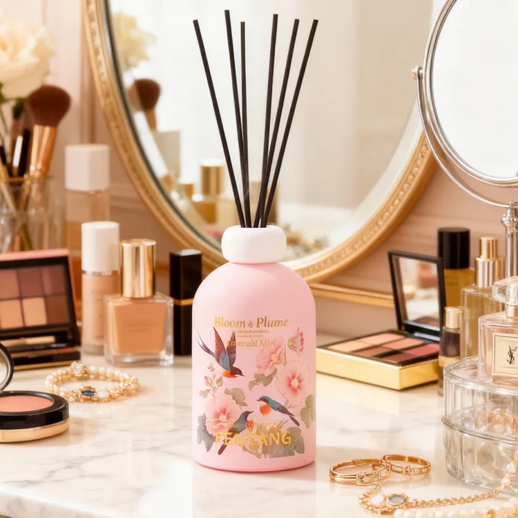 粉糖500ML居家好物香氛桂花栀子花无火留香持久室内香薰液