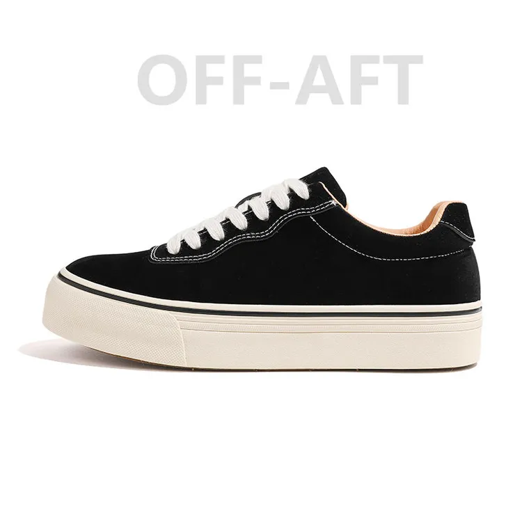 新款男友风休闲素面增高冬季休闲板鞋鞋子运动黑色潮流韩版学生鞋