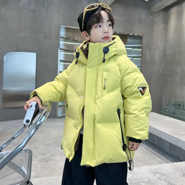 男童羽绒服冬季加厚2025新款儿童冬装正品外套中大童冬款防寒服潮