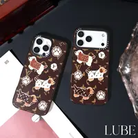 【老钱修狗狗】歪歪高定手工套啤磁吸壳适用于苹 果17pm/16pm/15pm