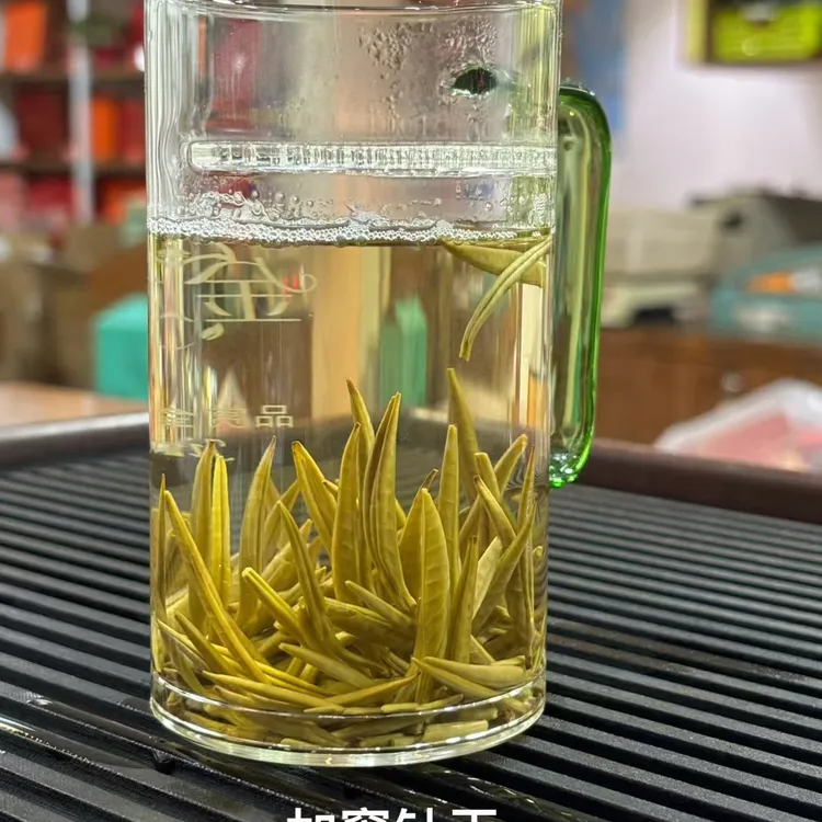 （加窨茉莉花针王）高端浓香型茉莉花茶茉莉针王新茶花香四溢