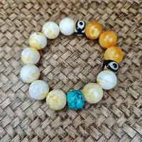 拾趣 蜜蜡未镶嵌手串骨瓷白蜜蜡手串