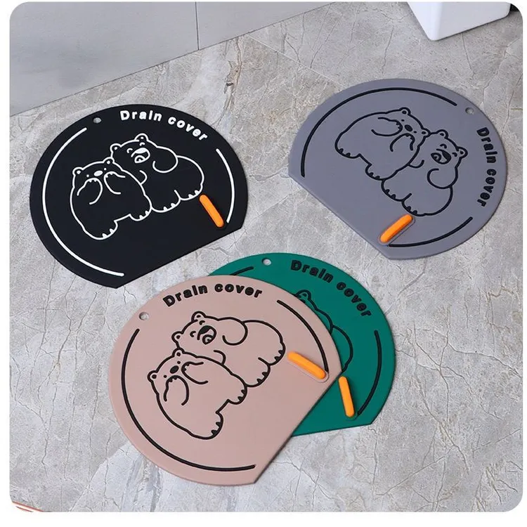 地漏防臭器硅胶垫卫生间专用下水道防返臭防反味防虫下水道盖通用