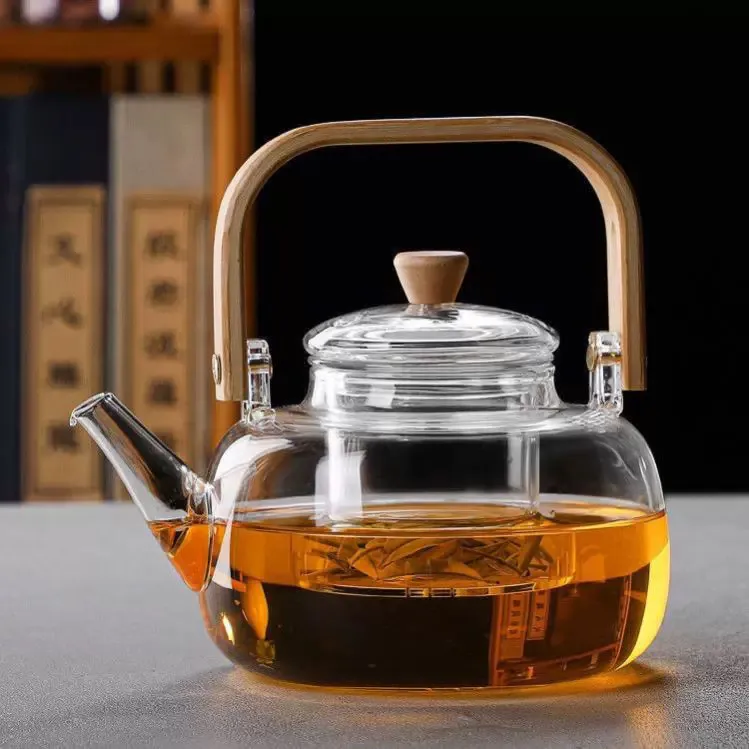 玻璃提梁壶耐热茶具电陶炉加热煮茶壶家用泡茶壶