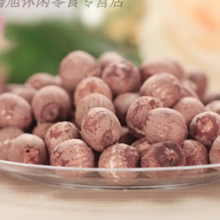 湖南特产红莲子干货新鲜带芯红皮莲子粉糯磨皮白莲