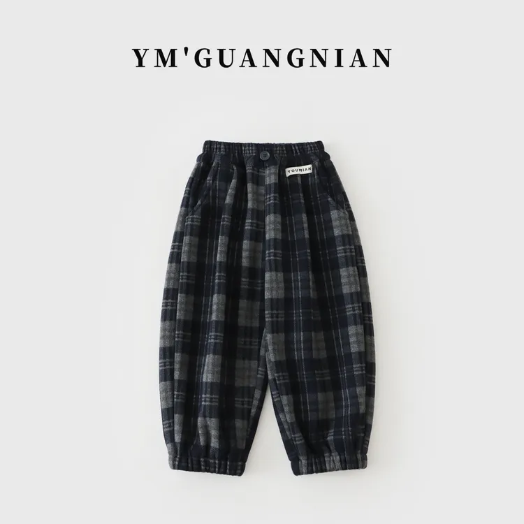 【幼棉光年】冬款男童韩版宽松休闲裤6222363