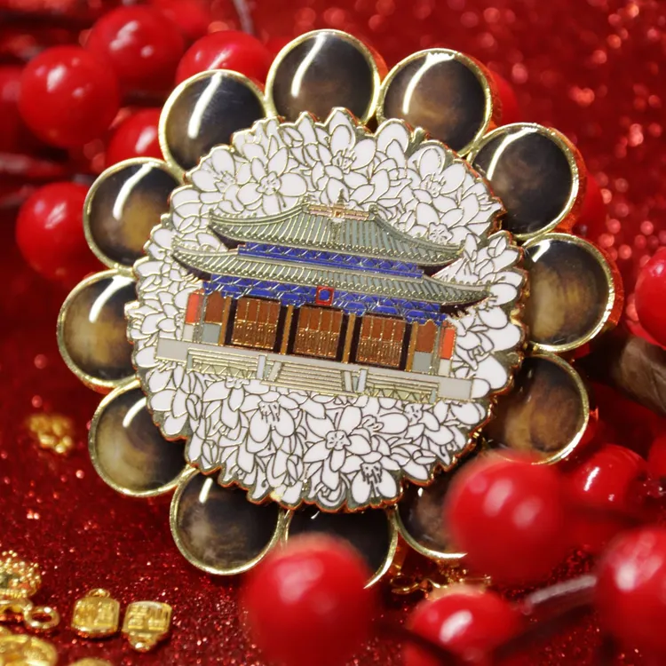 马年【马上赚起来】原创时来运转创意磁吸旋转冰箱贴-天赐福缘