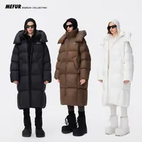 【可可专属】MEFUR 【云朵零压】鹅绒服冬季保暖加厚长款过膝时尚冬装