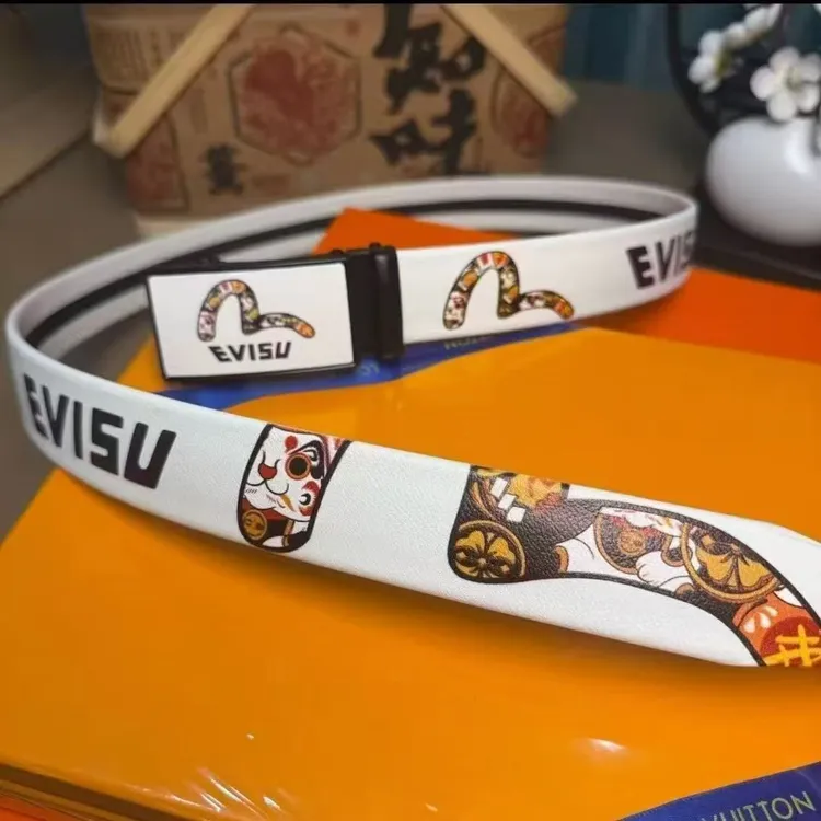 男士夏季卡通图案时尚男花朵腰带百搭学生字母运动户外皮带涂鸦新