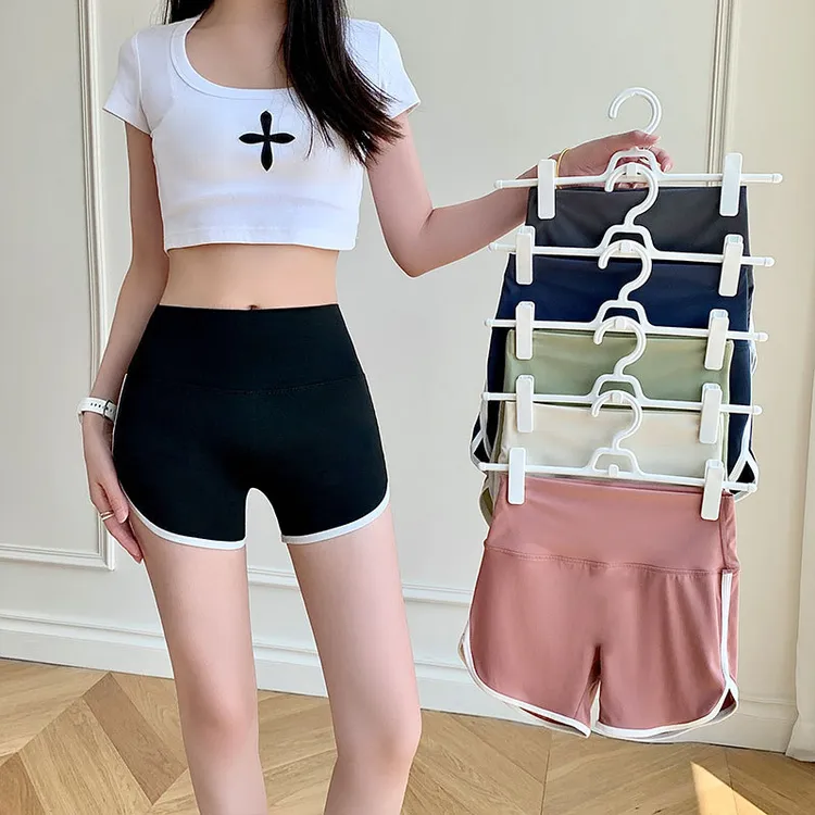 三分鲨鱼裤女外穿夏季薄款裤女防走光高腰无痕收腹瑜伽打底裤