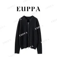 【诗满】5针3股100%纯羊绒500g双层贝克领双拉链卷边开衫QHWSY-W519