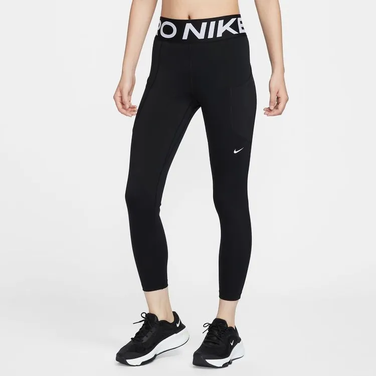耐克Nike Pro Sculpt 女子速干高腰口袋训练九分紧身裤FV7389-010