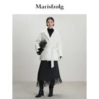 Marisfrolg玛丝菲尔25冬季新款气质纯色显瘦女士羽绒服T1FZ4737Y