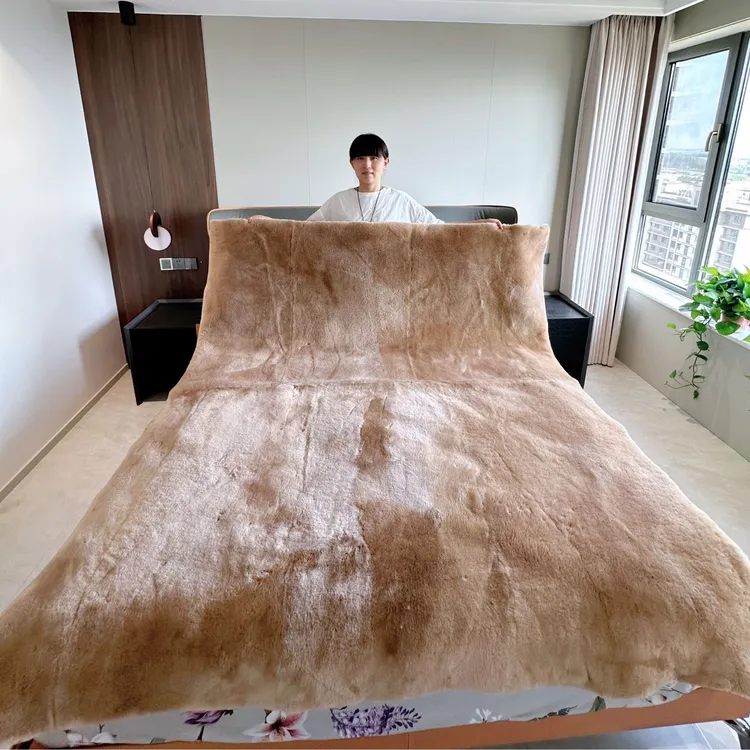 短毛澳洲羊剪绒羊皮褥子冬季双人羊皮保暖学生褥子