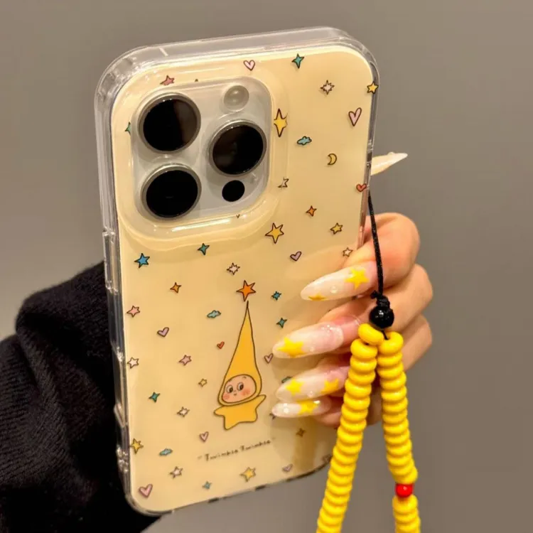 可爱满屏星星爱心高礼帽小男孩适用iphone16promax15p手机壳全包