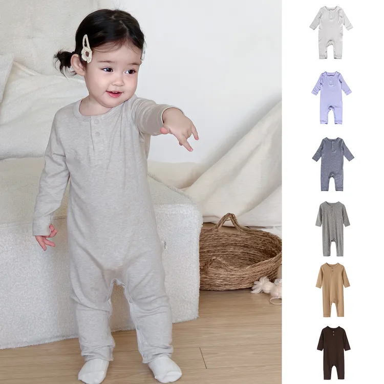 A类宝宝天丝羊毛无骨连体衣婴儿秋冬长袖爬服柔软保暖打底睡衣