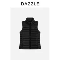 DAZZLE地素【星线好物】羽绒服黑色羽绒2I4K1021A