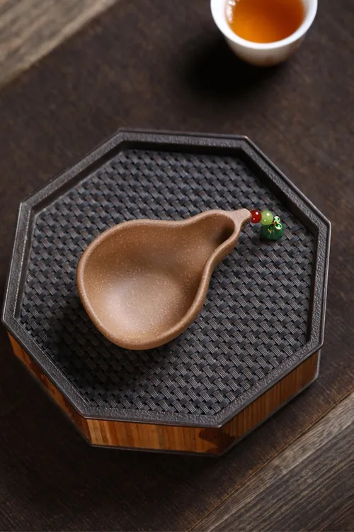 紫砂葫芦主人杯茶杯宜兴原矿全手工水杯家用茶道趣味设计功夫茶杯