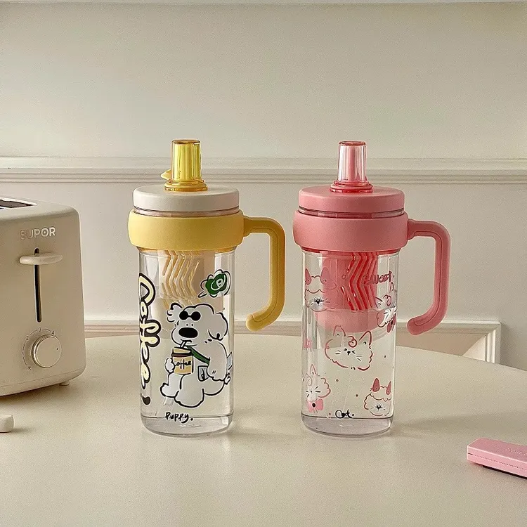 英国 Coop Koop「可爱水杯」网红简约高颜值塑料随手杯耐热便携杯子
