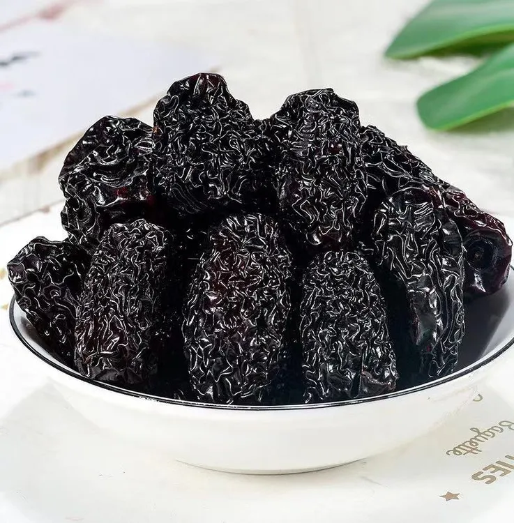 陕北黑枣大乌枣500g紫晶枣陕西特产红枣干非新疆太行山南枣零食