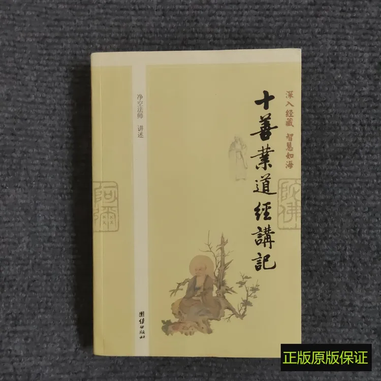正版书 深入经藏智慧如海：十善业道经讲记 净空法师 原版保证