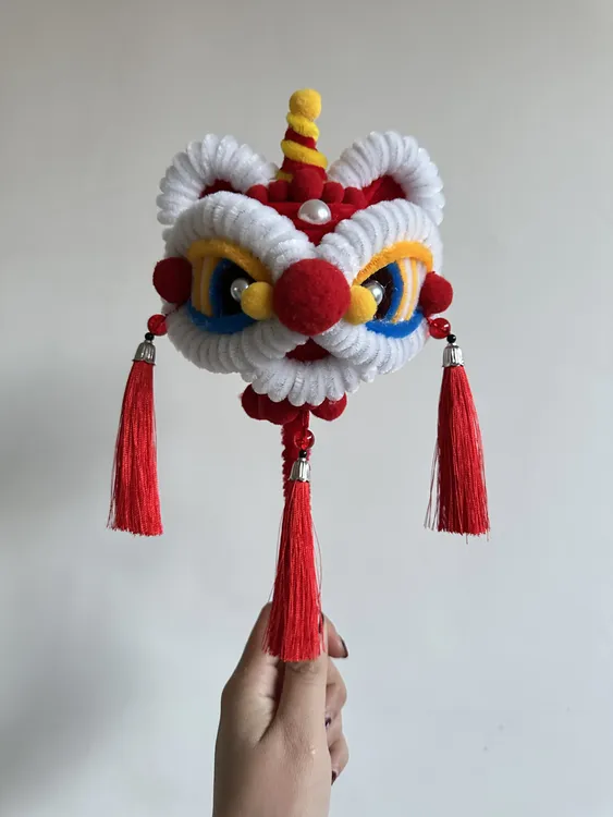 扭扭棒醒狮手拿棒摇摇乐元宵花灯儿童玩具