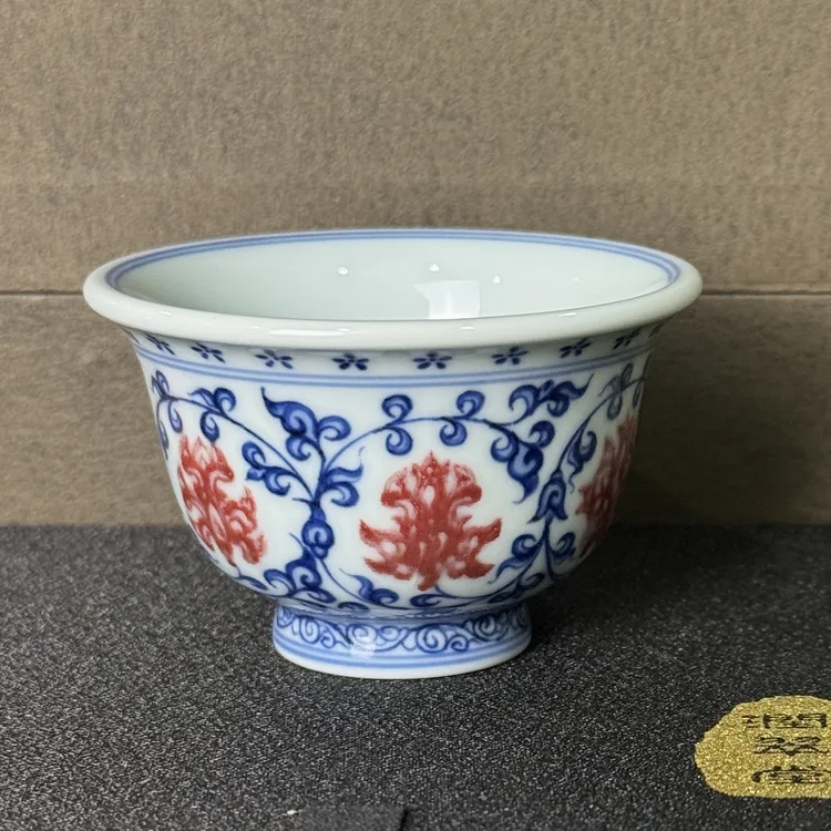 润翠堂缠枝系列主人杯纯手工