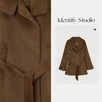  IDENTIFY秋季新款气质百搭高级感保暖大衣25AWss0927105
