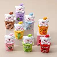 【小狗果汁杯】直播拆树脂摆件潮玩DIY玩具
