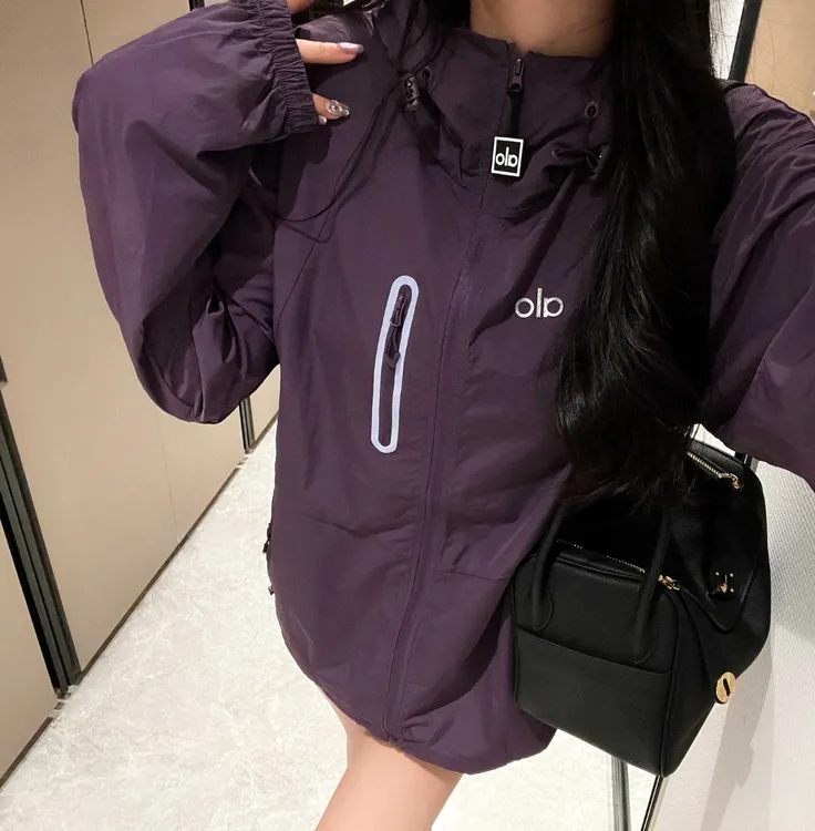 2025春夏新款ALO紫色防晒衣