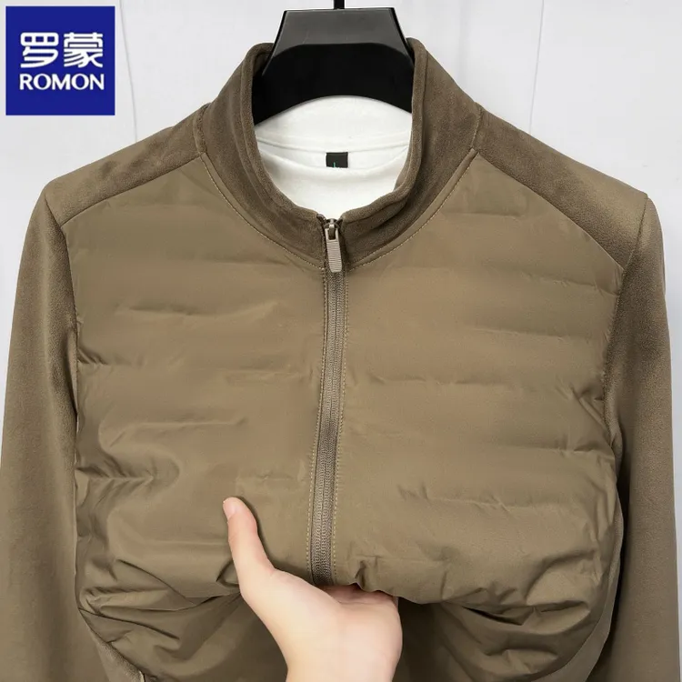 罗蒙秋冬款男士90绒羽绒服男生冬季外套男轻羽绒休闲日常保暖外套