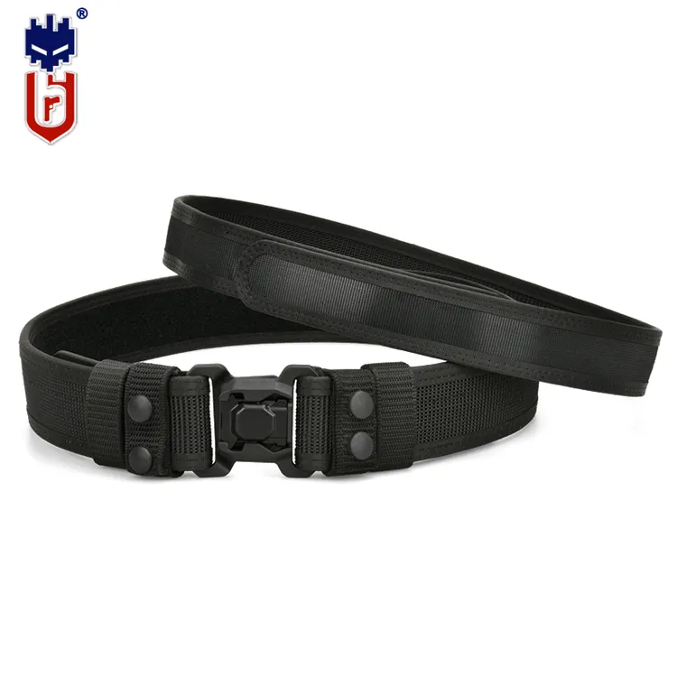 猎刃磁力机械锁快拆多功能腰带二合一八大件战术腰带武装作训腰带