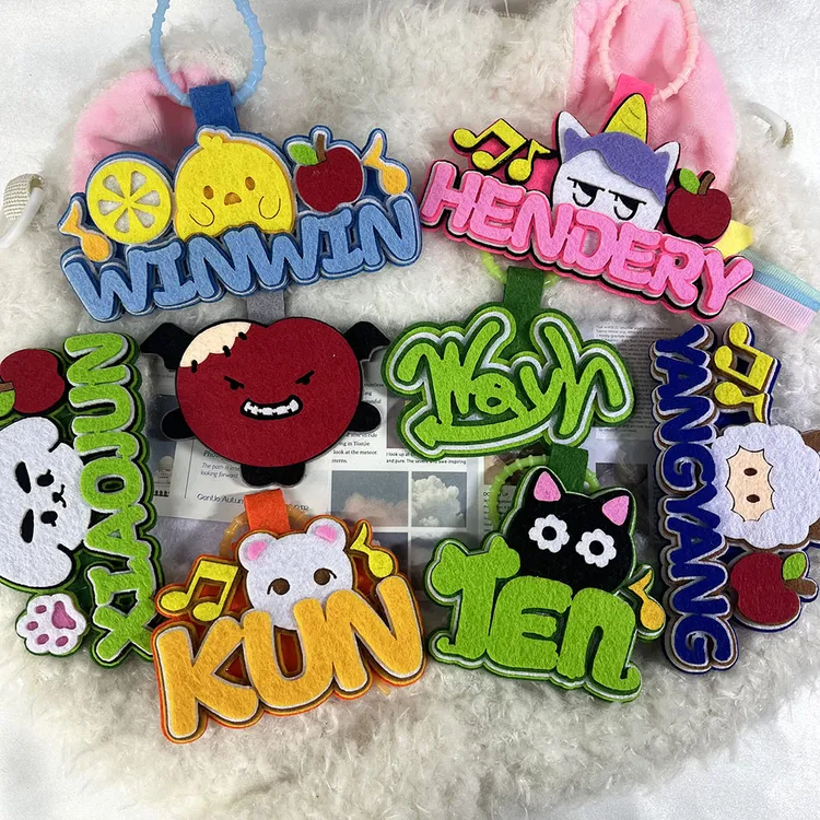 威神V摆件李永钦肖俊不织布包包专属纪念周边好物摆件