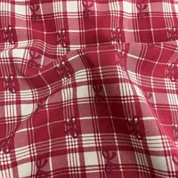 【绒兰】袋鼠国订单! 棉绸布料莱赛尔升级款 106号 格子蝴蝶结