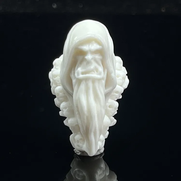 鹿角雕刻魔兽世界古尔丹