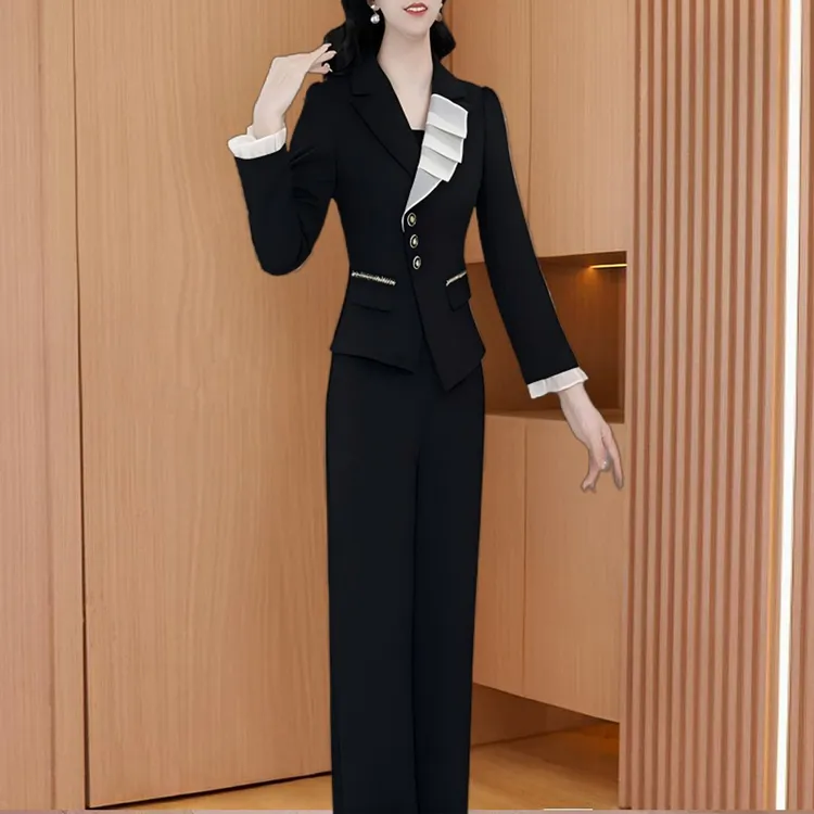 品牌贵夫人时尚减龄套装女2025新款早秋穿搭40到50减龄爆款两件套