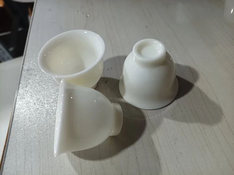 冰种玉瓷，35毫升茶杯