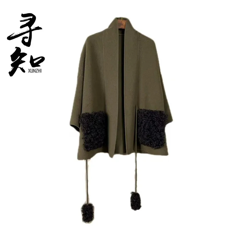 寻知·朱总原创设计XZS293C暖隅随行羊绒外套