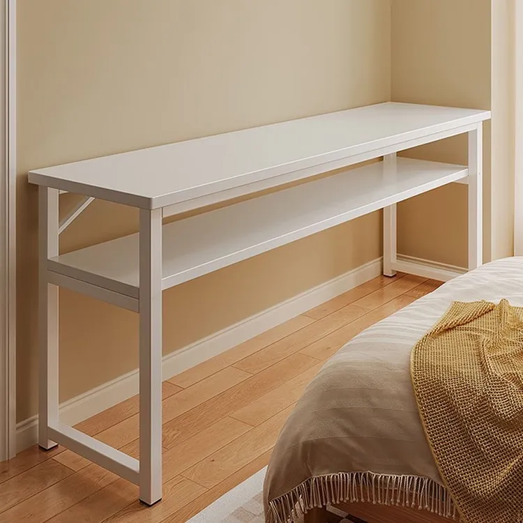 福思源书桌家用女生卧室桌子工作阳台长条桌简易出租屋靠墙长窄电