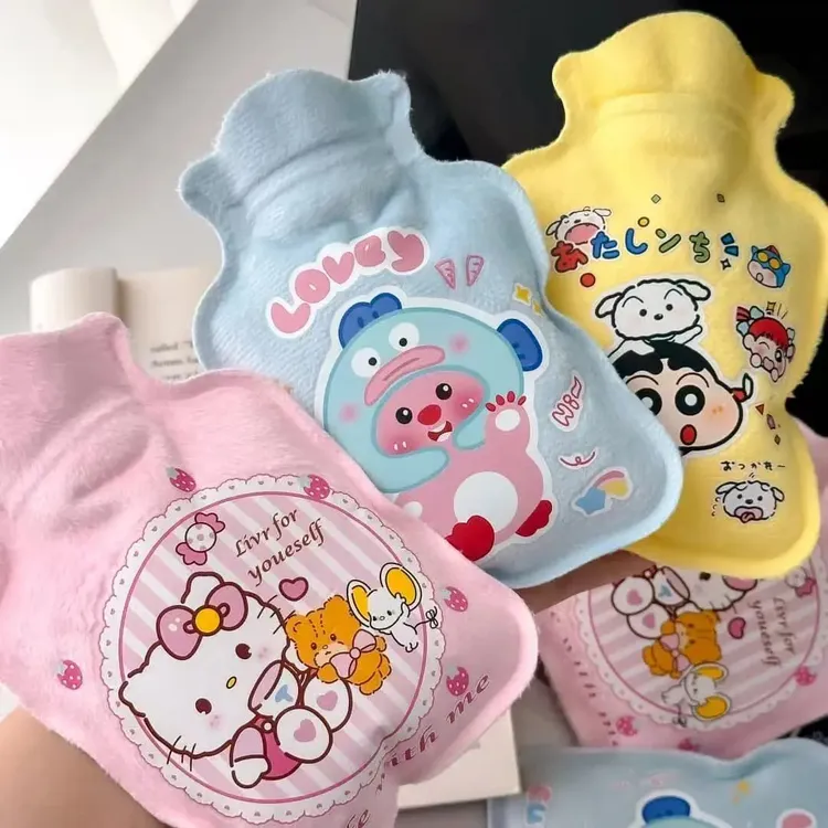 热水袋注水暖手袋学生敷肚子迷你小热水袋宝宝胀气热敷暖水袋