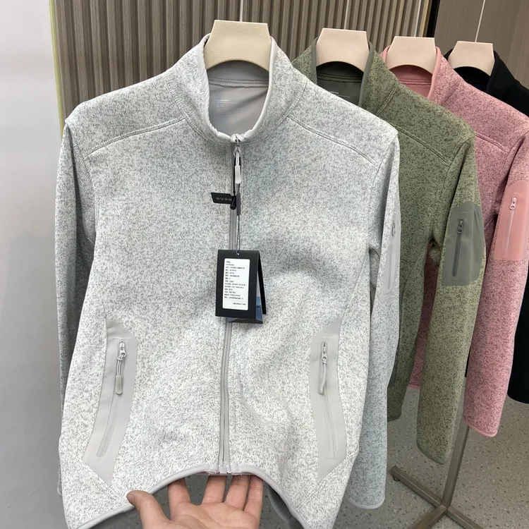 大码300斤轻奢新款秋冬立领外套户外运动男士保暖抓绒衫拉链外套2