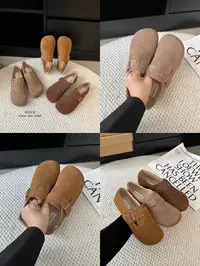 BULVJI真皮带扣全包勃肯鞋 1006（福福）