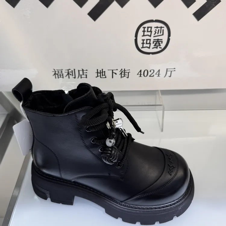 玛莎玛索二棉马丁靴988-510